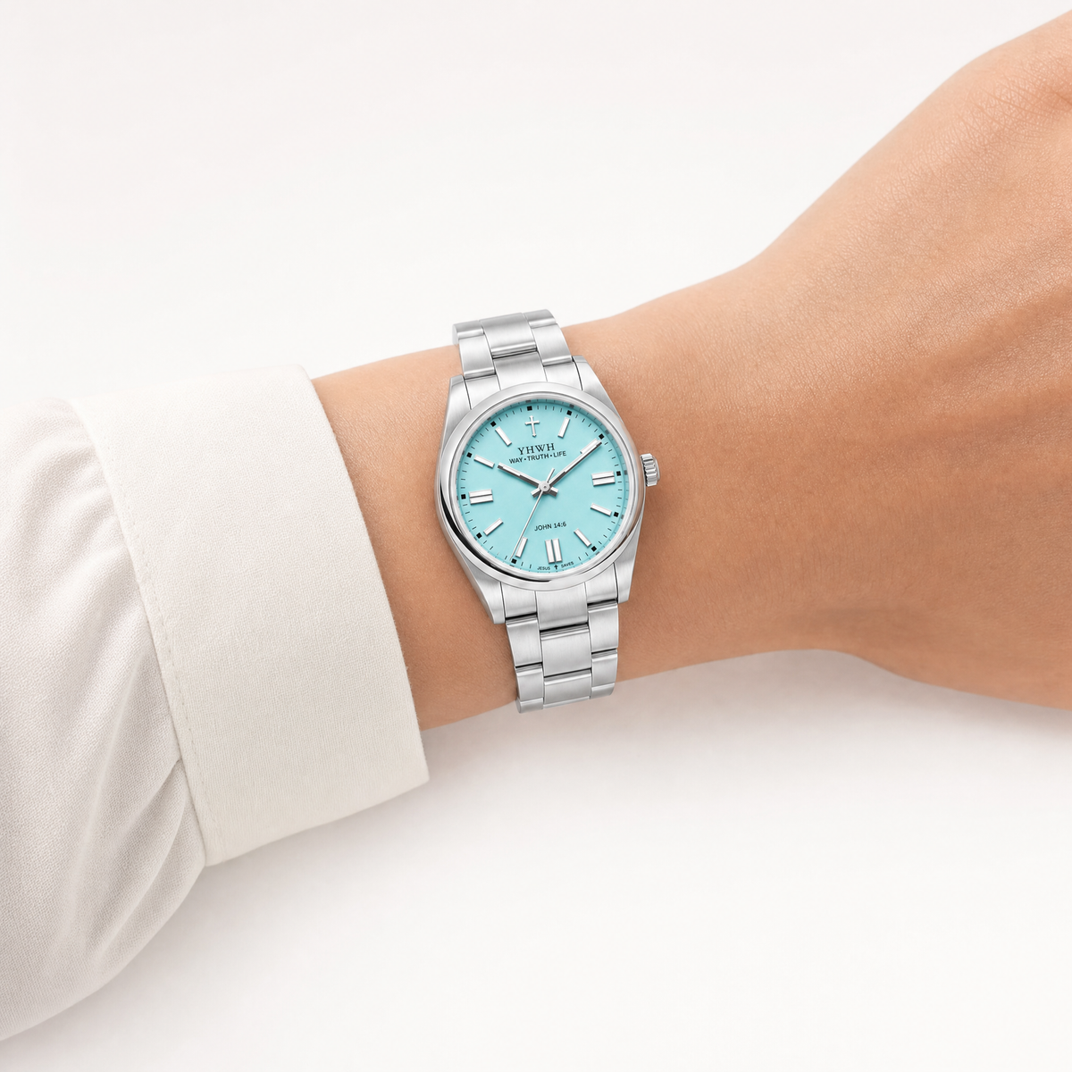 WAY TRUTH LIFE - Tiffany Blue 36mm (PRE-ORDER)
