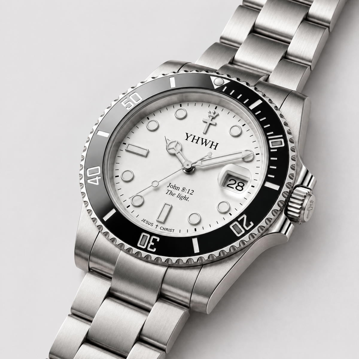 John 8:12 Steel (PRE-ORDER)