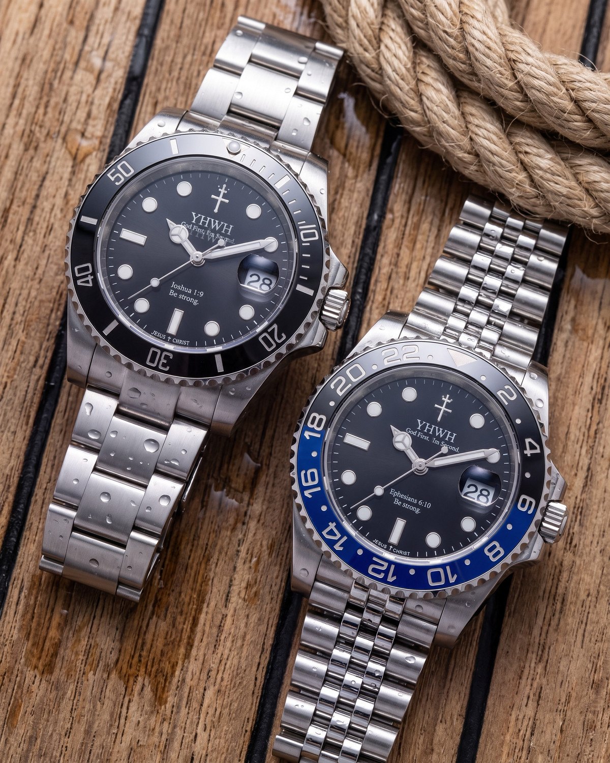Diver and GMT watches
