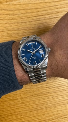 Customer photo of a YHWH watch