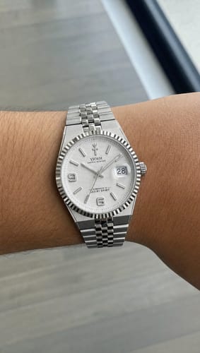 Customer photo of a YHWH watch